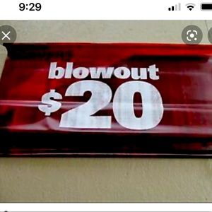 $20 blow out sale